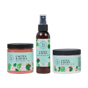 NWT Lemongrass Spa Cactus & Guava Gift Set